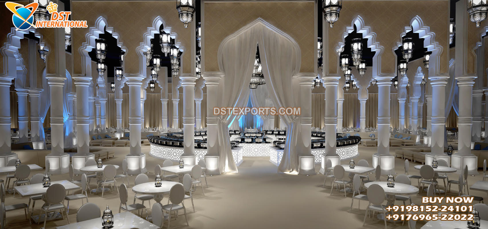 Biggest Wedding Hall Backdrop Frames Decor
