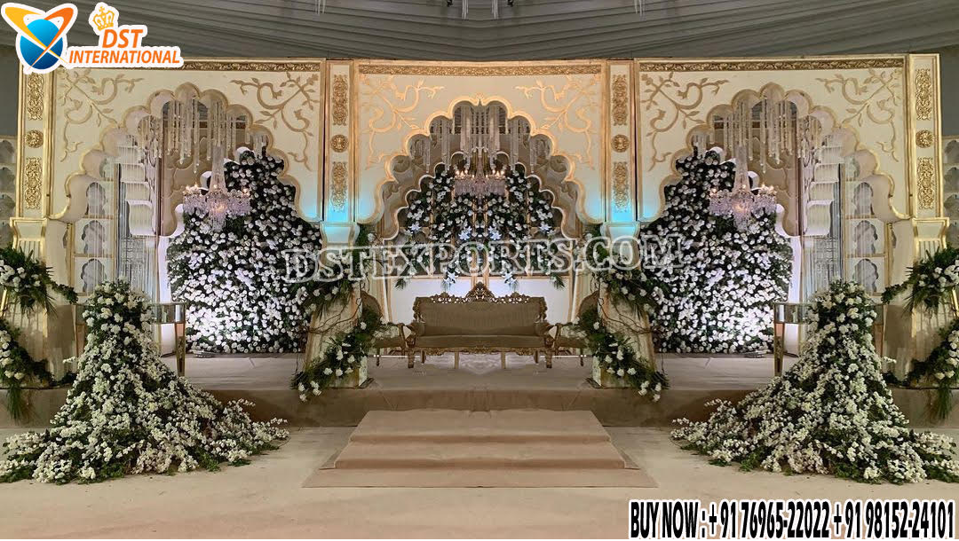 Rajasthani Theme Wedding Venue Grand Stage