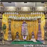 we are manufacturer and exporters of all types pof wedding product like - wedding mandap , crystal mandaps ,metal mandaps, stages , wedding frames/panels, wedding sofa set, bride groom chairs, mandap chairs ,punjabi culture statues , wedding swings , horse drawn carriages ,backdrop curtain etc.