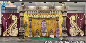 we are manufacturer and exporters of all types pof wedding product like - wedding mandap , crystal mandaps ,metal mandaps, stages , wedding frames/panels, wedding sofa set, bride groom chairs, mandap chairs ,punjabi culture statues , wedding swings , horse drawn carriages ,backdrop curtain etc.