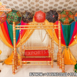 we are manufacturer and exporters of all types pof wedding product like - wedding mandap , crystal mandaps ,metal mandaps, stages , wedding frames/panels, wedding sofa set, bride groom chairs, mandap chairs ,punjabi culture statues , wedding swings , horse drawn carriages ,backdrop curtain etc.