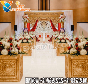 we are manufacturer and exporters of all types pof wedding product like - wedding mandap , crystal mandaps ,metal mandaps, stages , wedding frames/panels, wedding sofa set, bride groom chairs, mandap chairs ,punjabi culture statues , wedding swings , horse drawn carriages ,backdrop curtain etc.