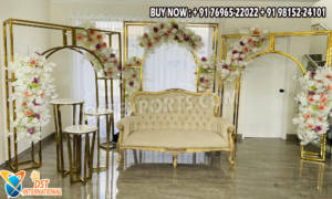 we are manufacturer and exporters of all types pof wedding product like - wedding mandap , crystal mandaps ,metal mandaps, stages , wedding frames/panels, wedding sofa set, bride groom chairs, mandap chairs ,punjabi culture statues , wedding swings , horse drawn carriages ,backdrop curtain etc.