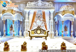 we are manufacturer and exporters of all types pof wedding product like - wedding mandap , crystal mandaps ,metal mandaps, stages , wedding frames/panels, wedding sofa set, bride groom chairs, mandap chairs ,punjabi culture statues , wedding swings , horse drawn carriages ,backdrop curtain etc.