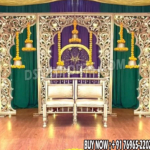 we are manufacturer and exporters of all types pof wedding product like - wedding mandap , crystal mandaps ,metal mandaps, stages , wedding frames/panels, wedding sofa set, bride groom chairs, mandap chairs ,punjabi culture statues , wedding swings , horse drawn carriages ,backdrop curtain etc.