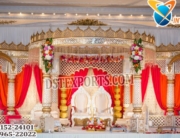 exporters , manufacturer, dst exports Affordable Roman Pillar Wedding Mandap , Best Square Mandap for Indian Ceremony , Indian Maharani Wedding Mandap USA ,Traditional Kalyana Mandapam for South Indian Weddings ,Dazzling Bollywood Theme Golden Wedding Mandap ,Double Pole Wedding Mandap Decoration Ideas ,Jodha Akbar Style Wedding Mandap for Ceremonies ,Open Style Dreamlike Wedding Mandap Stage , Dreamy Hindu Wedding Mandap with Modern Touch ,Exclusive Four-Pillar Wedding Mandap Set , Fascinating Gold Mandap for Royal Weddings – Reunion ,Golden Jodha Akbar Mandap Set Fiji Weddings , Gorgeous Butterfly Mandap for Hindu Ceremonies , Rose Theme Mandap for Hindu Wedding Decor , Grand Maharaja Mandap for Indian Royal Weddings , Grand South Indian Wedding Mandap Decoration , Elegant Tamil Fiber Wedding Mandapam Malaysia ,Gujarati Swan Theme Wedding Mandap Decor ,Traditional Indian Wedding Mandap ,Trivedi Style Indian Kalyana Mandapam for Cultural Weddings ,Lotus Theme Mandap for South Indian Weddings Luxury White Palace Indian Wedding Mandap ,White Maharani Wedding Mandap UK Edition Majestic Hindu Wedding Elephant Mandap ,Designer Wedding Mandaps for Sale ,Modern White Peacock Wedding Mandap ,Online Wedding Decor Sale – Mandaps & More ,Outdoor Garden Theme Wedding Mandap Decor ,Rajwada Theme Golden Wedding Mandap ,Regal White Mandap – South Indian Wedding , Royal Elephant Pillar Mandap for Indian Weddings Elegant Swan Theme Mandap – South Indian Wedding , Vibrant Peacock Theme Mandap – South Indian Style ,Stunning South Indian Marriage Mandap – Switzerland ,Traditional Royal Kalyana Mandap for Wedding ,Classic Malay Wedding Mandap Setup , Traditional Telugu Peacock Mandapam ,Indian Wedding Decor – UK USA | Global , Wedding Hub Full Mandap Collections Open Concept Traditional Mandap for Weddings ,Wedding Mandaps on Sale – Affordable & Grand IndianWedding, WeddingDecor,MandapDesign,HinduWedding,WeddingStage,LuxuryWeddings,WeddingInspiration ShaadiDecor,EventStyling, FloralMandap