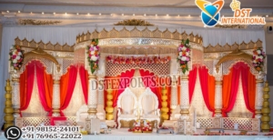 exporters , manufacturer, dst exports Affordable Roman Pillar Wedding Mandap , Best Square Mandap for Indian Ceremony , Indian Maharani Wedding Mandap USA ,Traditional Kalyana Mandapam for South Indian Weddings ,Dazzling Bollywood Theme Golden Wedding Mandap ,Double Pole Wedding Mandap Decoration Ideas ,Jodha Akbar Style Wedding Mandap for Ceremonies ,Open Style Dreamlike Wedding Mandap Stage , Dreamy Hindu Wedding Mandap with Modern Touch ,Exclusive Four-Pillar Wedding Mandap Set , Fascinating Gold Mandap for Royal Weddings – Reunion ,Golden Jodha Akbar Mandap Set Fiji Weddings , Gorgeous Butterfly Mandap for Hindu Ceremonies , Rose Theme Mandap for Hindu Wedding Decor , Grand Maharaja Mandap for Indian Royal Weddings , Grand South Indian Wedding Mandap Decoration , Elegant Tamil Fiber Wedding Mandapam Malaysia ,Gujarati Swan Theme Wedding Mandap Decor ,Traditional Indian Wedding Mandap ,Trivedi Style Indian Kalyana Mandapam for Cultural Weddings ,Lotus Theme Mandap for South Indian Weddings Luxury White Palace Indian Wedding Mandap ,White Maharani Wedding Mandap UK Edition Majestic Hindu Wedding Elephant Mandap ,Designer Wedding Mandaps for Sale ,Modern White Peacock Wedding Mandap ,Online Wedding Decor Sale – Mandaps & More ,Outdoor Garden Theme Wedding Mandap Decor ,Rajwada Theme Golden Wedding Mandap ,Regal White Mandap – South Indian Wedding , Royal Elephant Pillar Mandap for Indian Weddings Elegant Swan Theme Mandap – South Indian Wedding , Vibrant Peacock Theme Mandap – South Indian Style ,Stunning South Indian Marriage Mandap – Switzerland ,Traditional Royal Kalyana Mandap for Wedding ,Classic Malay Wedding Mandap Setup , Traditional Telugu Peacock Mandapam ,Indian Wedding Decor – UK USA | Global , Wedding Hub Full Mandap Collections Open Concept Traditional Mandap for Weddings ,Wedding Mandaps on Sale – Affordable & Grand IndianWedding, WeddingDecor,MandapDesign,HinduWedding,WeddingStage,LuxuryWeddings,WeddingInspiration ShaadiDecor,EventStyling, FloralMandap