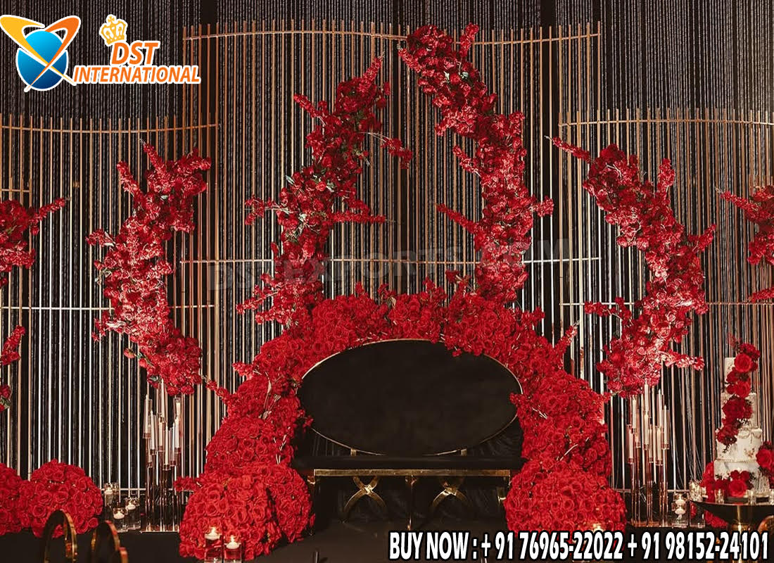 we are manufacturer and exporters of all types pof wedding product like - wedding mandap , crystal mandaps ,metal mandaps, stages , wedding frames/panels, wedding sofa set, bride groom chairs, mandap chairs ,punjabi culture statues , wedding swings , horse drawn carriages ,backdrop curtain etc.