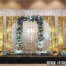 Arabian Night Inspired Golden Wedding Stage
