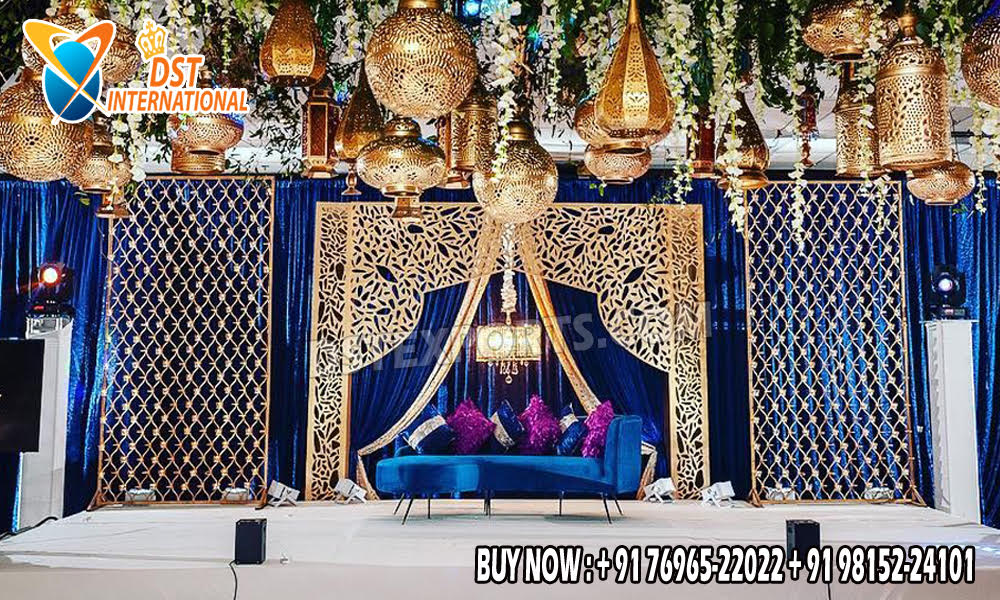 we are manufacturer and exporters of all types pof wedding product like - wedding mandap , crystal mandaps ,metal mandaps, stages , wedding frames/panels, wedding sofa set, bride groom chairs, mandap chairs ,punjabi culture statues , wedding swings , horse drawn carriages ,backdrop curtain etc.
