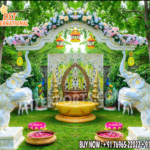Haldi Ceremony Stage, Mehndi/Sangeet Backdrop, Baby Shower Décor,Wedding Entrance Welcome Setup, Outdoor Garden Events, Photography Area
