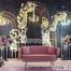Fashionable Wedding Backdrop Metal Arches & Candle Walls