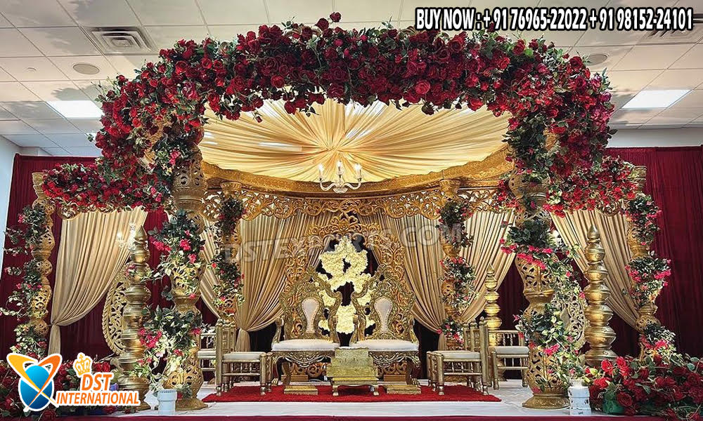 DST EXPORTS is manufacturing & Exporting products like Wedding Mandaps, Wedding Stages, Wedding Furniture, Wedding Dolis, Wedding Stage Backdrop Frames and Panels, Wedding Horse Drawn Carriages