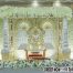 This Mandap Stage is made of unbreakable fiberglass, light weighted, deco painted and self-standing...