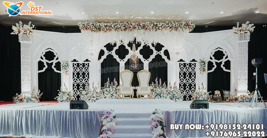 DST EXPORTS is manufacturing & Exporting products like Wedding Mandaps, Wedding Stages, Wedding Furniture, Wedding Dolis, Wedding Stage Backdrop Frames and Panels, Wedding Horse Drawn Carriages