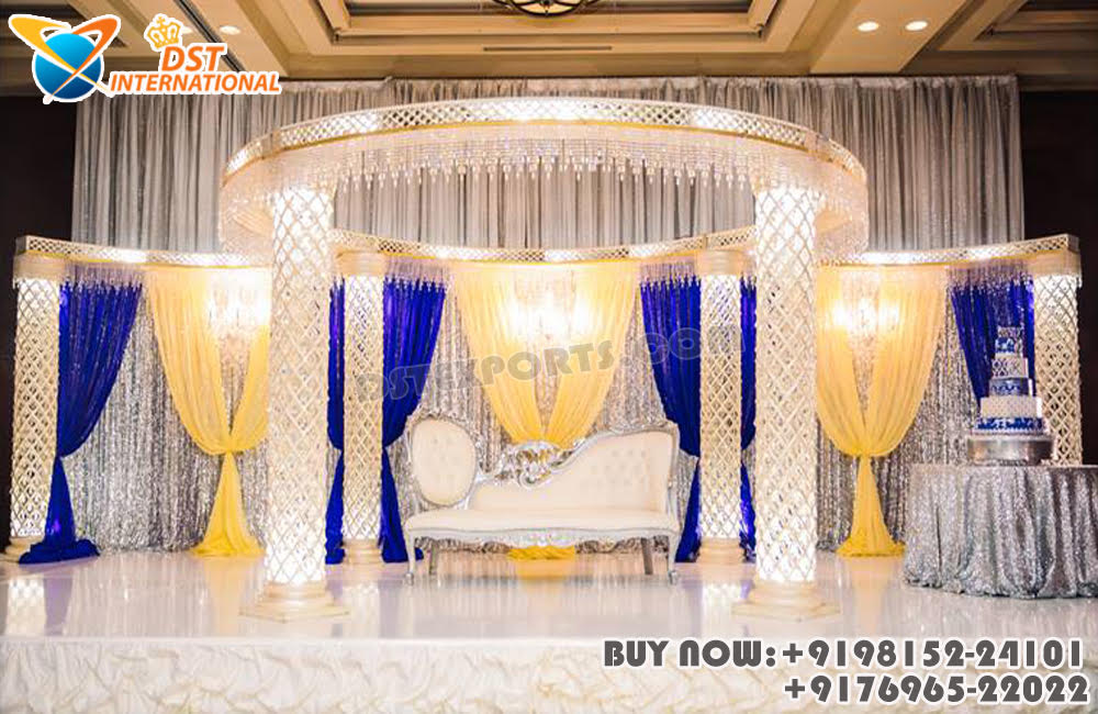 DST Exports Here, We are STAR manufacturer and Exports of All type of Wedding Decoration *Wedding Mandaps *Wedding Stages *Wedding Furniture *Horse Drawn Carriages *Fiber Decoration Items *Mehndi Sangeet and Haldi decor props