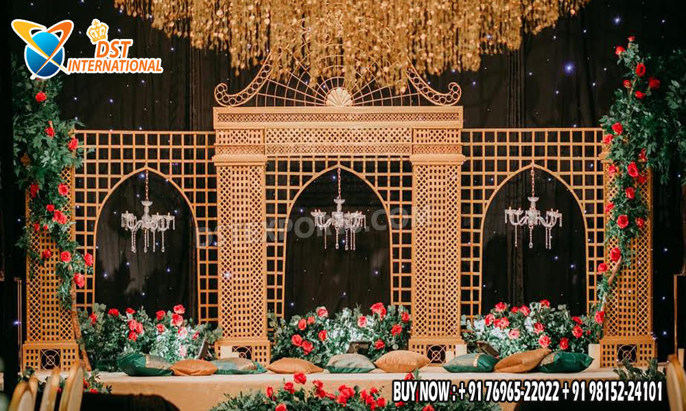 DST Exports Here, We are STAR manufacturer and Exports of All type of Wedding Decoration *Wedding Mandaps *Wedding Stages *Wedding Furniture *Horse Drawn Carriages *Fiber Decoration Items *Mehndi Sangeet and Haldi decor props