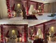South Asian Wedding Decor Bollywood Stage